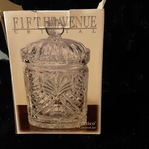 The Fifth Avenue Crystal PORTICO Pattern 7 1/2" Tall